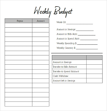 Weekly Budget Templates 14 Free Ms Word Excel Pdf Budget Sheet Template Budgeting Worksheets Weekly Budget Template