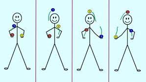Balls are roughly spherical objects, usually small enough that several can be held in one hand at a time. How To Juggle How To Juggle Juggling Ball