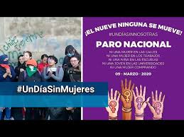 Llegué a mi primer grupo, hice un pase de lista simbólico para notar la ausencia del 70% del grupo, y tuvimos una dinámica en torno a teoría sobre. Paro Nacional Un Dia Sin Mujeres Como Participar El 9 De Marzo Sin Tener Problemas En El Trabajo Feminicidios Mexico Nchs La Republica