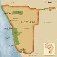 Namib desert map namibia desert range interesting facts about the namib desert. When Sand Dunes Meet The Sea Youngzine Our Earth