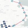 The red arrows will be flying over england today (sunday, june 6), blazing a trail through the skies from exeter in devon to raf scampton in lincolnshire. 1