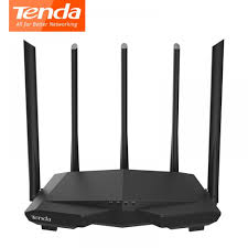 Tenda Ac7 Wireless Wifi Routers 11ac 2 4ghz 5 0ghz 5 X 6dbi High Gain Antennas Wireless Wifi Router Wifi Router Wireless Router