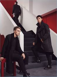 The Year In Red Zara Celebrates Chinese New Year Men Fashion Photoshoot Photography Poses For Men Mens Outfits