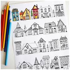 Here are free printable adult coloring pages with difficult designs like detailed owls, complex what sets adult coloring pages apart are the intricate details. Free Printable Houses Coloring Page Allfreepapercrafts Com