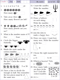 Fractions of a group or set are also introduced. Math Sheets For Grade 1 Mental Maths Worksheets 1st Grade Math Worksheets First Grade Math Worksheets
