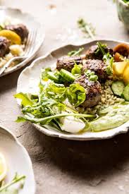 We did not find results for: Greek Lamb Meatballs With Avocado Goddess Sauce Half Baked Harvest