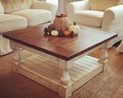 Distressed White Harvest Coffee Table Coffee Table Decor Home Decor