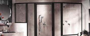 Top mount or side mount hanger type. Framed Sliding Shower Screens Key Showers
