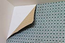 Scrape and sand existing peeled or checked paint to a sound surface. Fixing Peeling Wallpaper My Experience Relative Success But A Problem Too