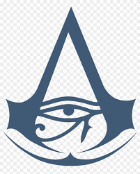 The eagle vision, senu in origins, the eagles at viewpoints, altaïr's name coming from the brightest star of the eagle constelation, ezio literally meaning eagle, the aquila, etc.) well, fun fact, the assassin symbol is made from the lower part of the eagle's skull. Drawn Symbol Assassins Creed Assassin S Creed Origins Logo Clipart 410036 Pikpng