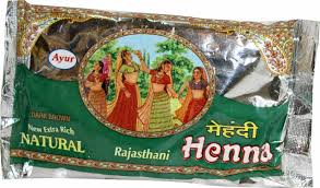 Ayur Rajasthani Henna Mehndi Powder In Dark Brown Color Extra Rich Natural Henna Henna Hair Pure Products