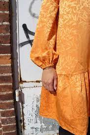 LIBERTÉ Vanessa Dress Orange ♥ Køb Online Hos DESIGNFRYD.DK ♥