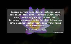 Kandungan utamanya jelas cuma ada dua: 97 Kata Kata Ragu Ragu Jagokata