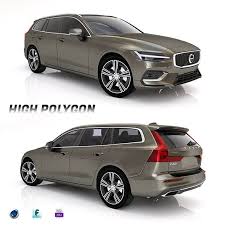 Volvo V60 2019 By Ea09studio 3docean In 2020 Volvo V60 Volvo Suv Car