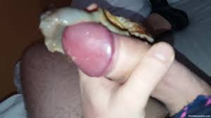 Horny dude jerks off with lots of snails on his erect dick