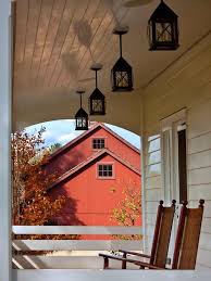Indigo Crossing Photo Country Porch Maine House Urban Farmhouse