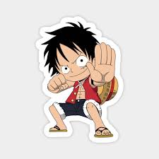 One piece action figure luffy tony choppe model luffy one piece figurine second gear led night light doll pvc action figures toy. Chibi Monkey D Luffy Gear 2 Monkey D Luffy Magnet Teepublic