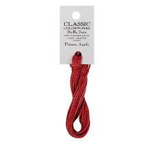 The item you just added is unavailable. Poison Apple Belle Soie Classic Colorworks 12 Strand Hand Dyed Silk Floss Classic Colorworks Ccs 057 Fat Quarter Shop
