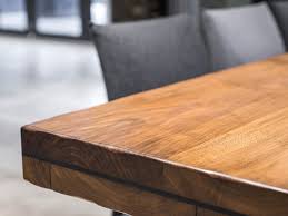 Enhance your dining space with this contemporary, rectangle table. Acacia Wood Furniture Helpful Hints For Buying