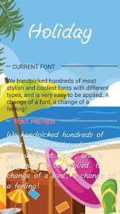 Holiday Font For Flipfont Cool Fonts Text Free For Android Apk Download