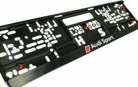 Pin On Audi Sport License Plate Holder Frame 1 Pcs 3291401400 Audi