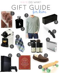Get inspired by the best christmas presents for him for christmas 2020. Gift Guide For Him And For Baby Katie Did What