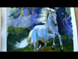 How To Draw The Horse Best Class For Painting The Horse Alexandr Uzhakov Youtube Horse Painting Painting Animal Drawings