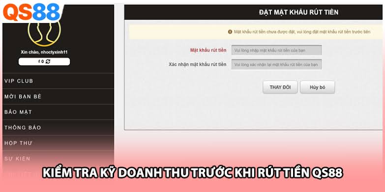 Hướng Dẫn Rút Tiền QS88 An Toàn Nhất Cho Hội Viên Mới