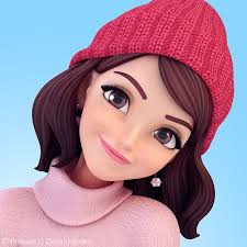 50 Beautiful Cartoon DP for Girls with Cartoon Girl Images for WhatsApp DP  | SocialStatusDP.com