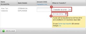 Funds Transfer Ocbc