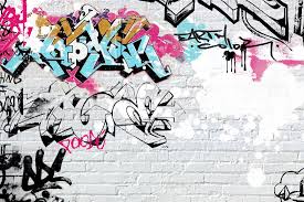 Bedroom Black And White Graffiti Wall Art White Wall Graffiti Wall Mural Custom Made To Suit Your Wall Size By The Uk S No 1 For Wall Murals Custom Graffiti Wallpaper Graffiti Wall Graffiti Wall Art
