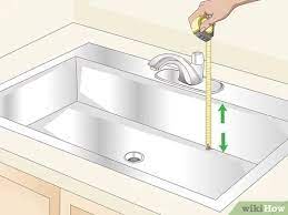 Simple trending under sink cabinet organizer with sliding storage drawer, desktop organizer for kitchen bathroom office, stackable, bronze 4.6 out of 5 stars 883 $22.57 $ 22. 3 Ways To Measure A Kitchen Sink Wikihow