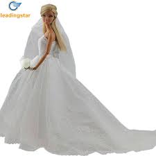 Stylight ist deine online shopping plattform: Leadingstar Brautkleid Prinzessin Kleid Kleidung Bestickt Mode Hochzeit Langen Weissen Kleid Fur Barbie Puppe Acessories Z15 Dress For Barbie Dress For Barbie Dollfor Barbie Aliexpress