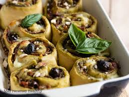 Pizza Roulee Au Pesto Et Mozzarella Mes Recettes Healthy