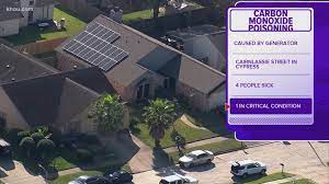 Carbon monoxide is a colorless, odorless, poisonous gas that is produced by the incomplete burning of solid, liquid, and gaseous fuels. Carbon Monoxide Poisoning In Nw Houston Blamed On Generator Khou Com