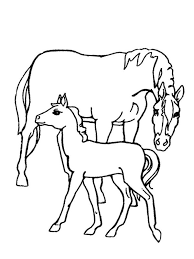 Mooie stockfoto's en rechtenvrije afbeeldingen van kleurplaat paard. Kleurplaat Paard En Veulen Leukekleurplaten Nl