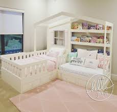 Solid Wood Reading Nook Bed With Drawers Toddler Bed Kid S Bed Bed With Book Shelves In 2020 Bed With Drawers Kid Beds Toddler Bedrooms