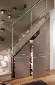 Sous un escalier vous disposez en general de suffisamment de place pour y placer une table une chaise et des rangements adaptes. Amenager L Espace Sous Un Escalier Salon Viving