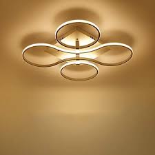 Now, take those 2 lists of fixtures based on price and how much you like them. Qligha Modern Led Ceiling Lamp Acrylic Dimming With Remote Control Bed Ninthavenue Europe