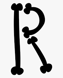 Maybe you would like to learn more about one of these? Letter R Sign Of Filled Bones Typography Of Halloween Huruf R Icon Png Transparent Png Transparent Png Image Pngitem