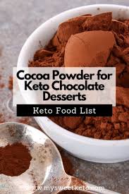 Here are the 10 best keto smoothie recipes. Cocoa Powder For Keto Desserts My Sweet Keto