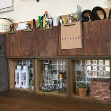 100均だけで机の上をdiy 見せ収納 ペン立て編 収納 ペン インテリア 収納 収納
