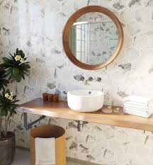 Shower walls can be improved using porcelain or ceramic tiles. The Top Bathroom Tile Trends For 2021
