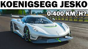 Forza Horizon 4 2020 Koenigsegg Jesko 0 100 Km H 0 200 Km H 0 300 Km H 0 400 Km H Youtube