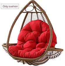 Beautiful Firefly Mua Chair Cover Hanging Egg Hammock Chair Cushions Without Stand Multi Color Swing Seat Cushion Thick Nest Hanging Chair Back With Pillow B