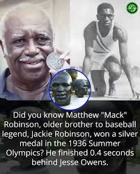 Mack Robinson: The Athletic Career and Legacy of Jackie Robinson's Brother