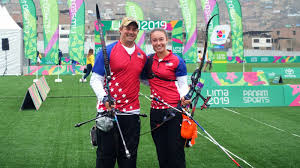 Usa Qualifies Women S Olympic Spot As Brady And Casey Win Mixed Team Gold At Pan Am Games Olympics Team Events Archery Sport