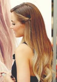 To Keep The Hair Off Your Face Simply Part Your Hair Down The Side Grab A Small Piece Twist Secure With Hair Styles 2014 Purple Ombre Hair Ombre Hair Color
