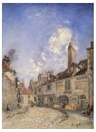 Artwork By Johan Barthold Jongkind La Maison Du Maitre Adam Billaud A Nevers 1874 Made Of Oil On Canvas Dutch Painters Impressionism Impressionist Paintings