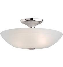 Glide Center Post Small Semi Flush Fixture In 2021 Flush Mount Ceiling Semi Flush Mount Lighting Semi Flush